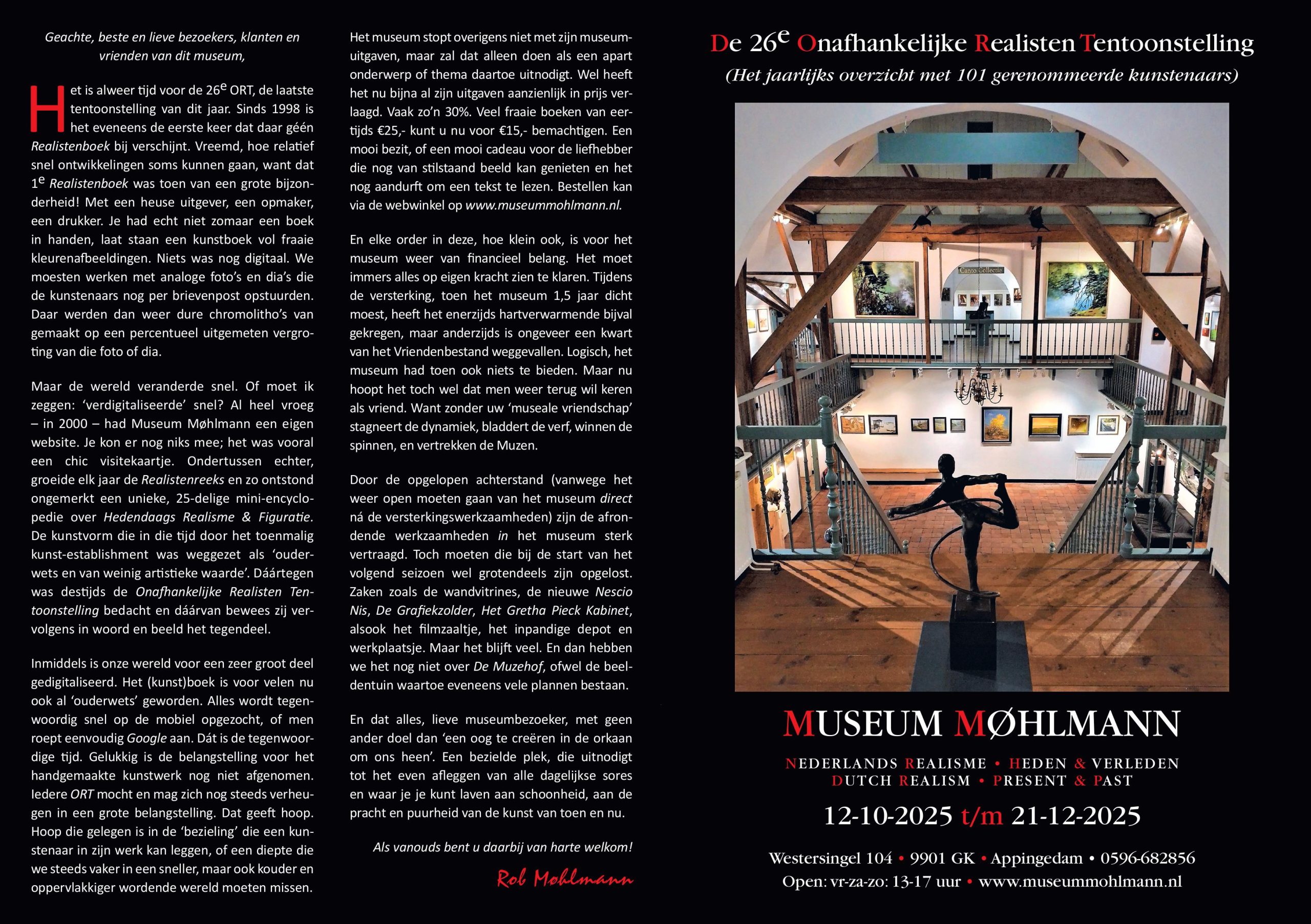 Flyer de 26e ORT-images-0 Flyer voor de 26ste onafhankelijke realisten tentoonstelling