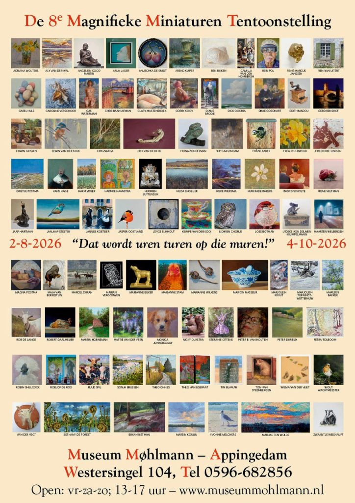 8e Magnifieke Minaturen poster