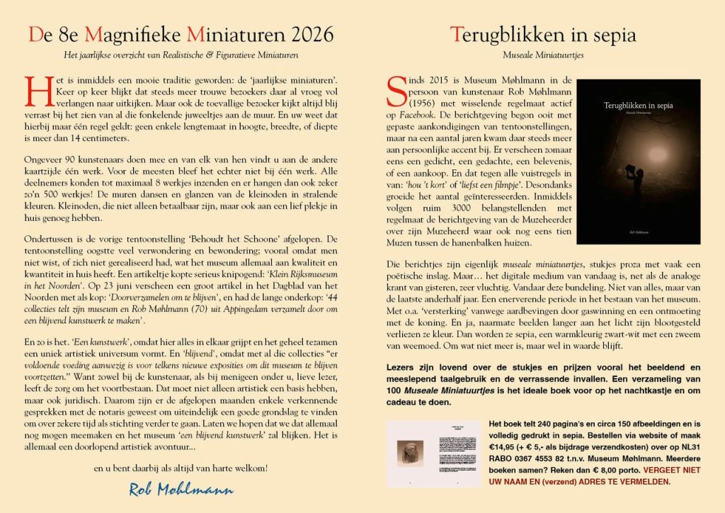 8e Magnifieke Minaturen text